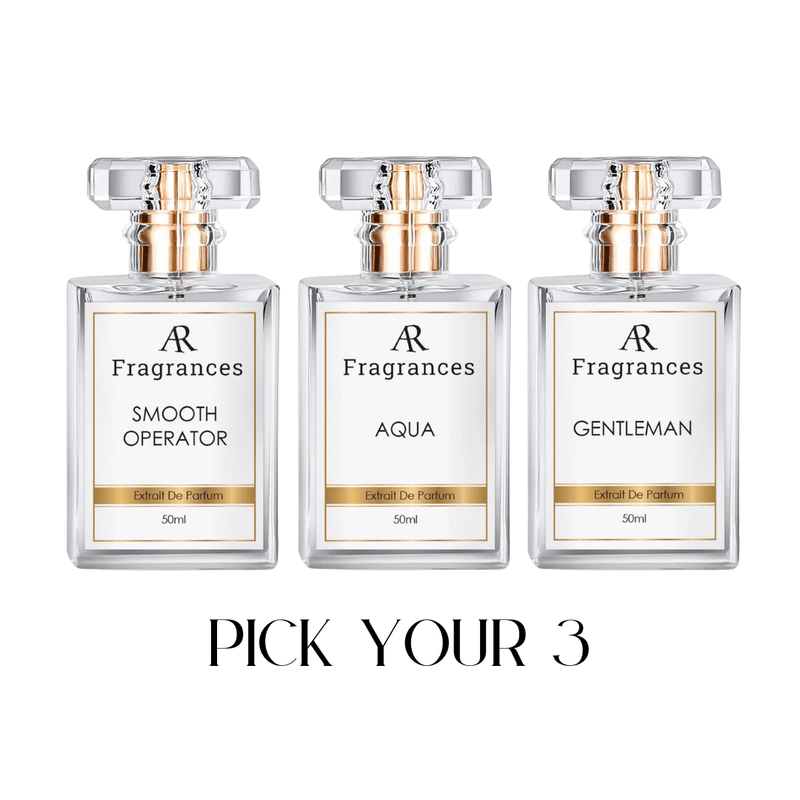 Shop PICK YOUR 3 BUNDLE - ARFRAGRANCES - From ARFRAGRANCES . House of high quality, inspired by designer dupe fragrance perfumes. extrait de parfum.